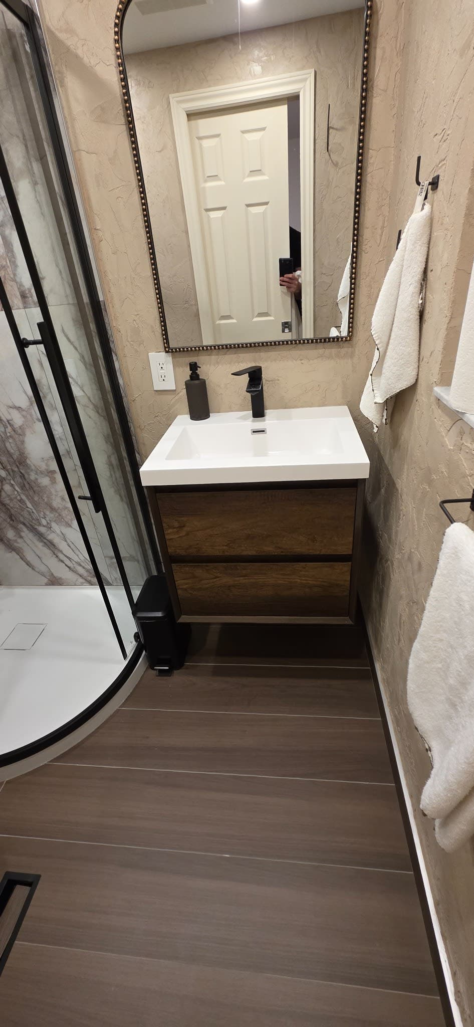 Interior renovation site being prepared efficiently in spring