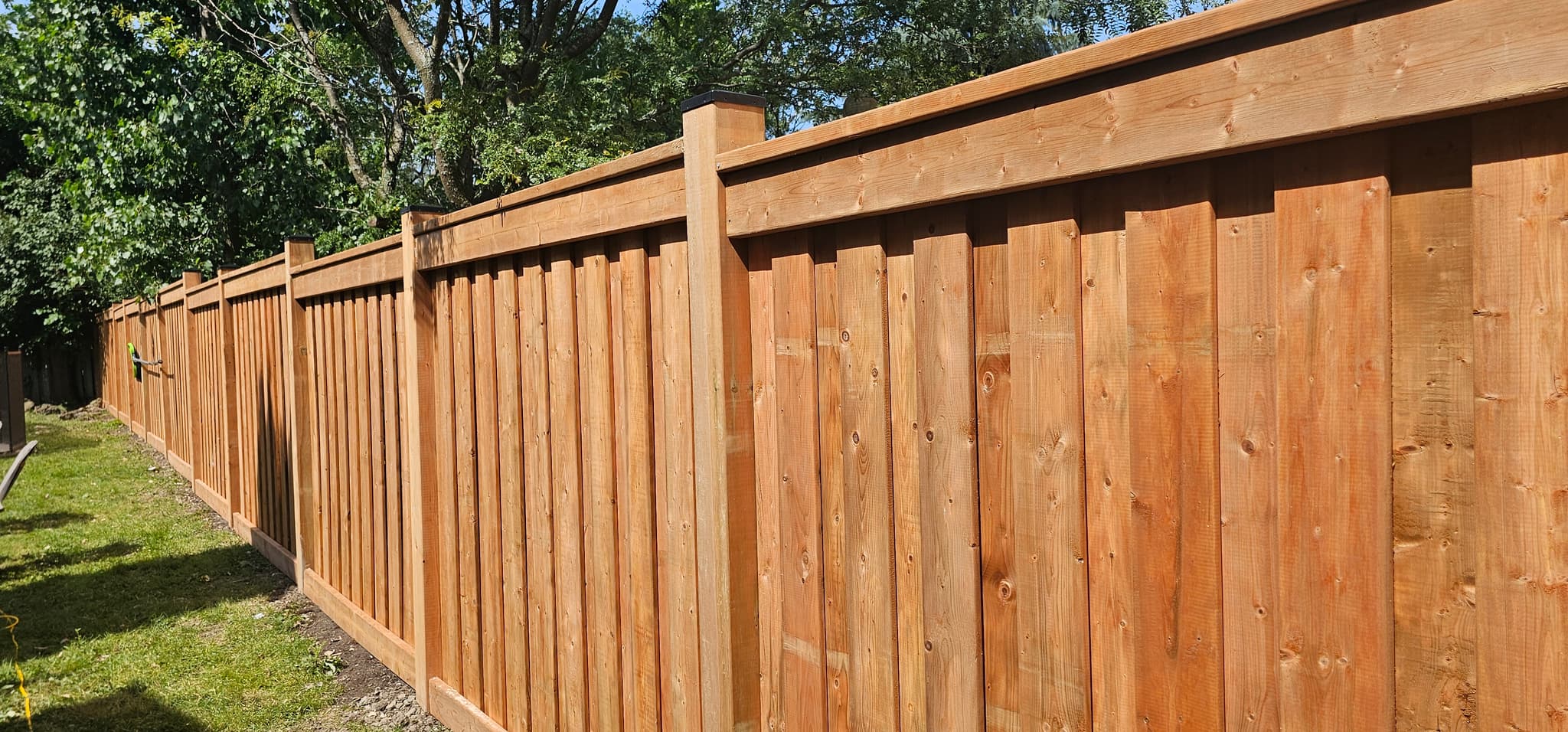 Custom fence project by ATB Construction